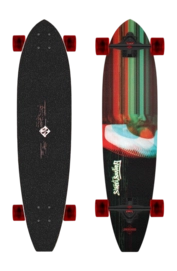 Longboard Street Surfing Cut Kicktail 36 Inch Drag Vision