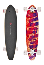 Longboard Street Surfing Cut Kicktail 36 Inch Streaming