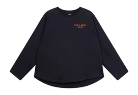 Longsleeve Alix The Label Women Raglan Charcoal Grey
