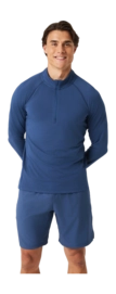 Longsleeve Björn Borg Men Borg Midlayer Half Zip Sargasso Sea