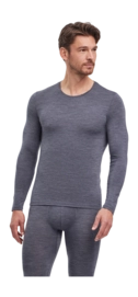 Longsleeve Falke Men Daily ClimaWool Dark Grey Heather
