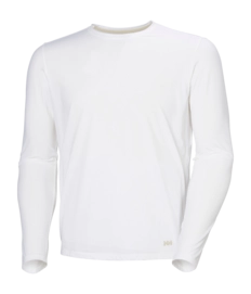 Longsleeve Helly Hansen Men Shine Solen LS Crew White Regular Fit