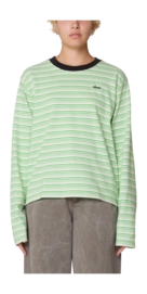 Longsleeve Obey Women Dorothy Stripe Natural Multi