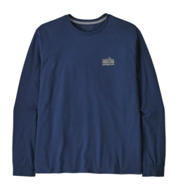 Longsleeve Patagonia Men L/S Strataspire Responsibili-Tee Clement Blue
