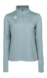 Longsleeve The Indian Maharadja Women Half Zip Light Sage