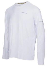 Longsleeve Babolat Core LS Tee White Herren