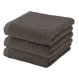 Handdoek Aquanova London Ash 55 x 100 cm (3-delig)