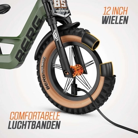 Loopfiets BERG Biky Trail Handbrake Green | Loopfietsstore