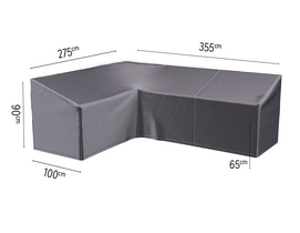 Housse de Salon de Jardin Platinum AeroCover Gauche Anthracite (355 x 275 x 100 x H65/90 cm)