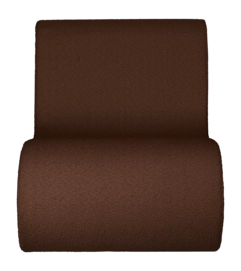 Ferm Living Rouli Center Module Loungestoel - Chestnut Brown