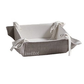 Brotkorb Aquanova Love4Food Taupe (Baumwolle)