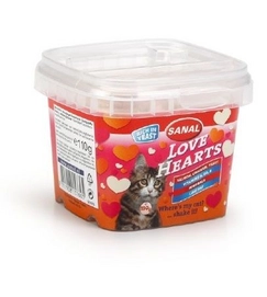 Kattensnack Sanal Love Hearts