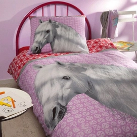 Dekbedovertrek DayDream Lovely Horse Katoen