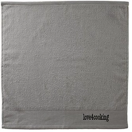 Keukendoeken Aquanova Love4Food Grijs (set van 3)