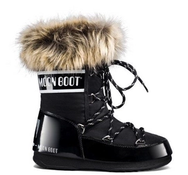 Moon Boot Botte de Neige  Monaco Courte Noir