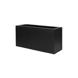 Bloempot Pottery Pots Natural Jort S Black 80 x 30 x 40 cm