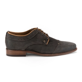 Schnürschuhe Rehab Luca Veloursleder Smoke Herren