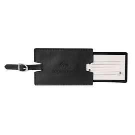 Kofferanhänger Eagle Creek Leather Luggage Tag Black