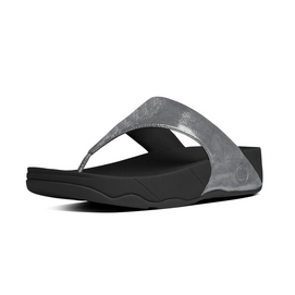 FitFlop Lulu Shimmersuede Pewter