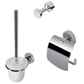 Bathroom Accessories Set Geesa Luna Chrome