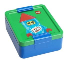 Lunchbox Lego Rocket Groen