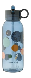 Lunchbox Set Liewood Kids Chelsey Printed Lunchbox Set Universe / Classic Navy