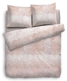 Dekbedovertrek Heckett & Lane Lux Roze Flanel