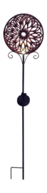 Lampe de Jardin Luxform Solar Stick Light Mandala Sun Shine (Lot de 2)
