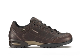 Wanderschuh Lowa Hudson Gtx Lo Dark Brown Herren