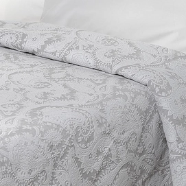 Sprei Cevilit Lyon Grijs/Wit