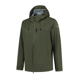 Jas Blue Loop Men Virga Shell Rainjacket Botanic Green