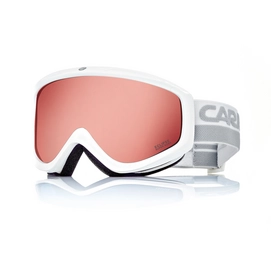 Masque de Ski Carrera Eclipse/US White Shiny Frame/Super Rosa Lens