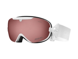 Skibrille Carrera Mirage SPH/US White Shiny Frame/Super Rosa Lens Weiß