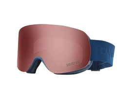 Skibril Carrera Rimless EVO/US Dark Blue Matte Frame/Super Rosa Lens