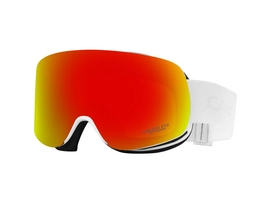 Skibrille Carrera Rimless EVO/US White Matte Frame/Red Photocromic Lens Weiß
