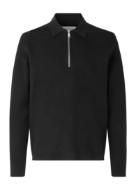Polo Samsoe Samsoe Hommes Guna Black