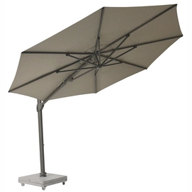Parasol Max&Luuk Vince Anthracite Taupe Ø350 cm