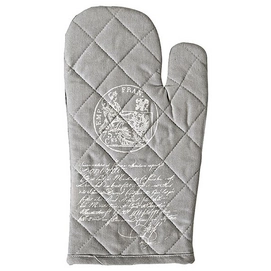 Ofenhandschuhe Aquanova Maastricht Hellgrau (Baumwolle)