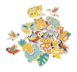 Magneetset Janod Tropik (24-Delig)