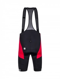 Fietsbroek Santini Mago Bib-Shorts Nat Pad Red