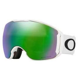 Skibrille Oakley Airbrake XL Polished White Prizm Jade Iridium