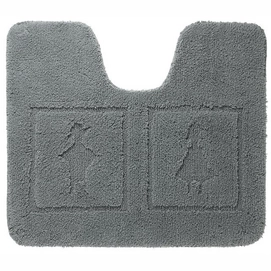 Toilet Mat Sealskin Man&Woman Dark Grey
