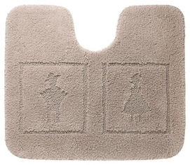 Toilet Mat Sealskin Man&Woman Linen