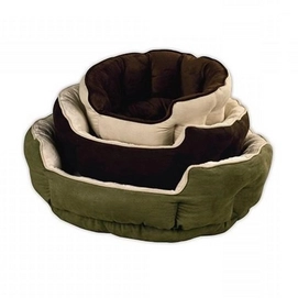 Hondenkussen All For Paws Comfortbed Rond Bruin
