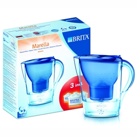 Wasserfilter BRITA Marella Cool Blau Promopaket