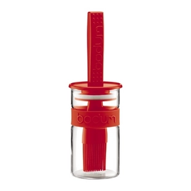 Marinadepotje Bodum Bistro Met Kwast 0.25L Rood
