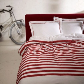 Bettwäsche Papillon Marriet Rot Mako-Satin
