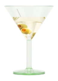 Martiniglas Bodum Oktett Kunststof Pistache 180 ml (Set van 4)