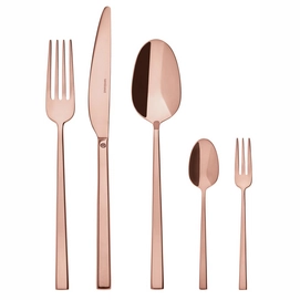 Cutlery Set Sambonet Rock PVD Copper (60-piece)