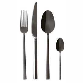 Bestekset Sambonet Rock Mirror PVD 2Black (24-Delig)
